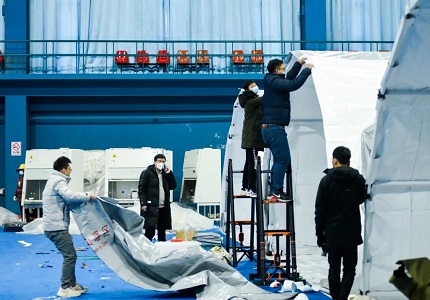 高通量！抗低溫！更安全！硬氣膜實(shí)驗(yàn)室在河北省體育場(chǎng)內(nèi)外都很“穩(wěn)”